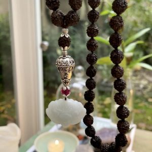 Rudraksha Lotus Mala