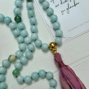 Selbstreflexion - Amazonit & Phönix mit Sari Seiden Quaste